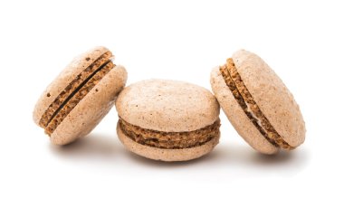 acıbadem kurabiyesi çikolata izole 