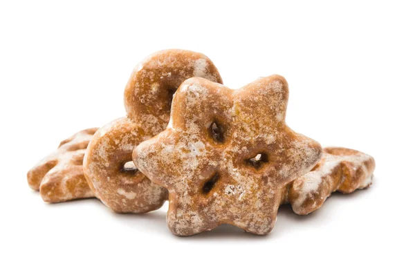 Weihnachtsplätzchen isoliert — Stockfoto