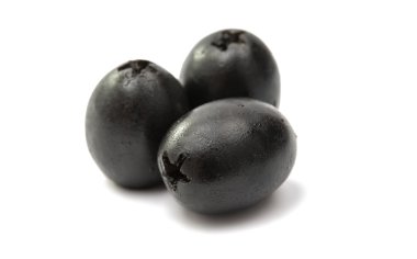 Siyah Zeytin izole 