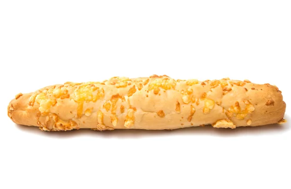 Baked baguette isolated — Stock Photo, Image