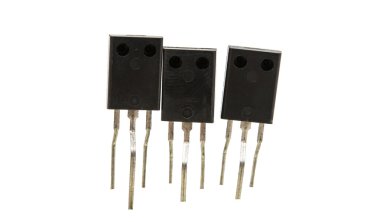Elektronik mavi kondansatör 