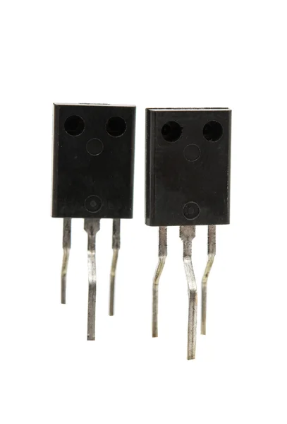 Technology Resistors isolated Royalty Free Stock Images