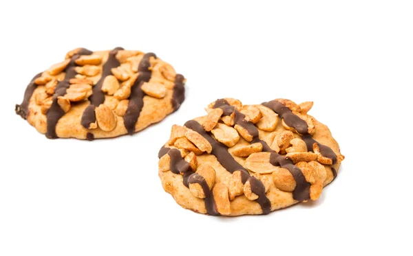 Cookies with peanuts, — Stock Photo, Image