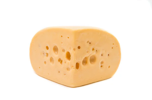 Ein großes Stück Käse — Stockfoto