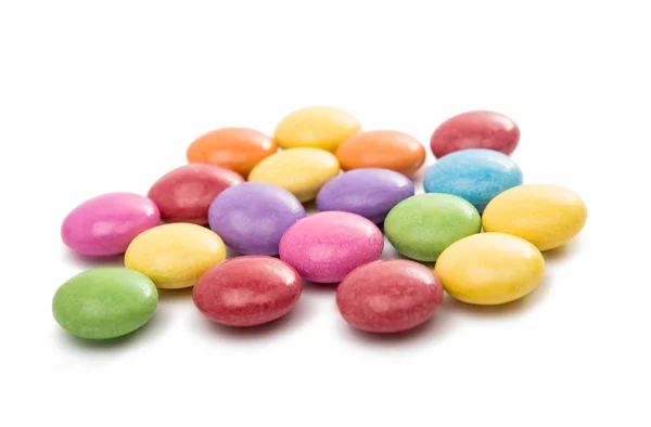 Multicolored chocolate pills — Stock Photo, Image