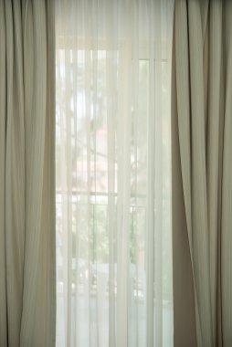 Bulanık lüks arka plan İtalyan villası 