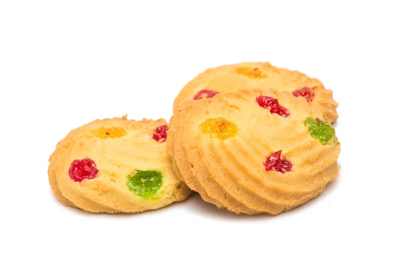 Izole kurabiye pişmiş — Stok fotoğraf