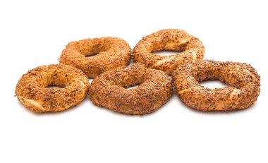 Susamlı simit. 