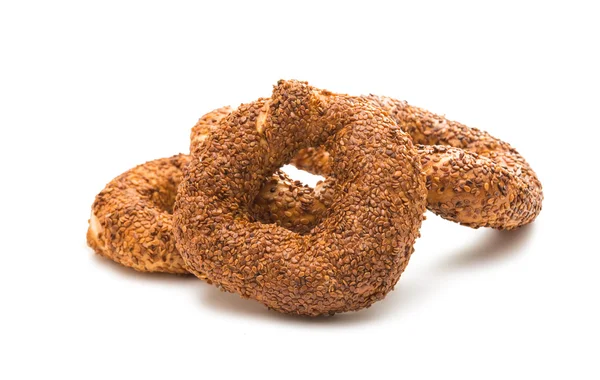 Bagel mit Sesam — Stockfoto