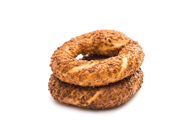 Bagel with sesame — Stock Photo, Image