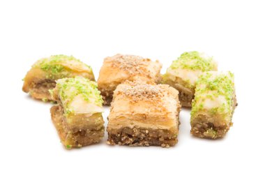 Baklava karamelli tatlı