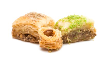 Baklava karamelli tatlı
