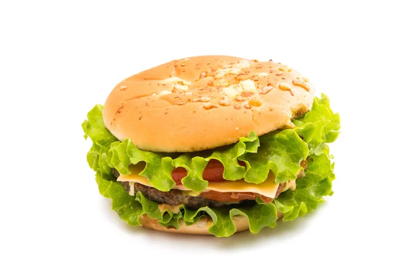 Cheeseburger clássico americano — Fotografia de Stock
