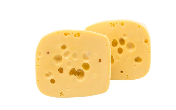 Ein großes Stück Käse — Stockfoto