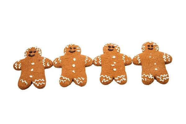 Gingerbread man christmas — Stockfoto