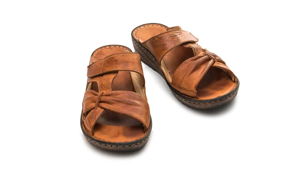 Fruntimmersaktig skor isolerade — Stockfoto
