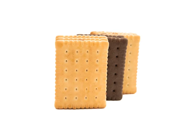 Kex smörgås kex — Stockfoto