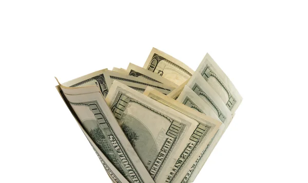 Cash Dollars isolated — Stock Photo, Image