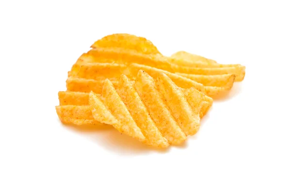 Potatischips salt — Stockfoto