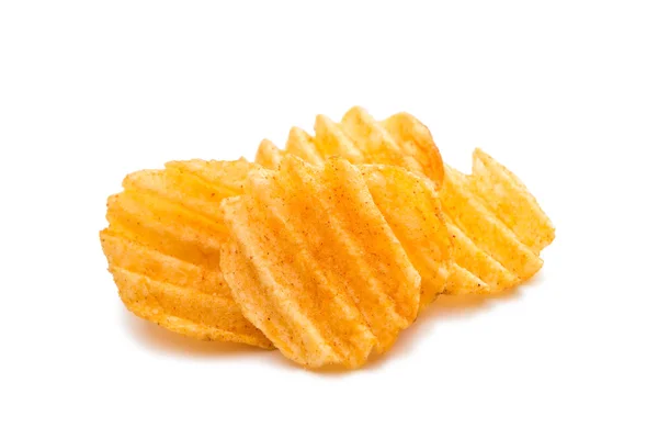 Burgonya chips só — Stock Fotó