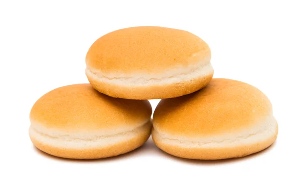 Hamburger buns isolated — Stock Photo, Image