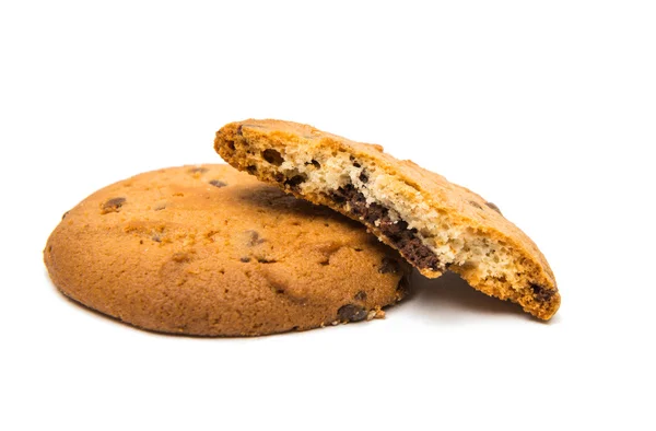 Kekse knusprige Vollmilchschokolade — Stockfoto