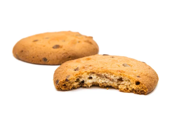 Cookies krispigt mjölkchoklad — Stockfoto