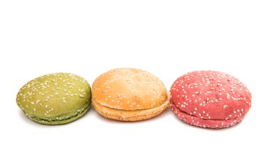 Kırmızı topuz hamburger 