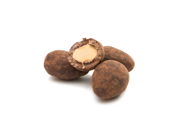 Truffle dengan kacang — Stok Foto