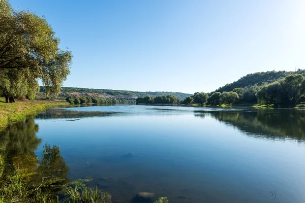 Nyári táj turizmus — Stock Fotó