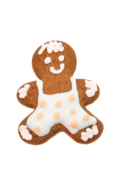 Christmas gingerbread man — Stock Photo, Image