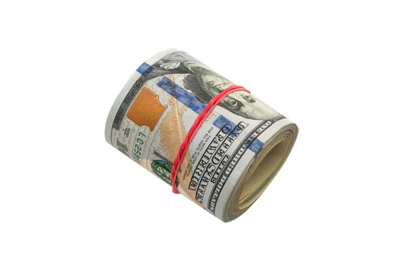 Cash Dollars isolated — Stock Photo, Image