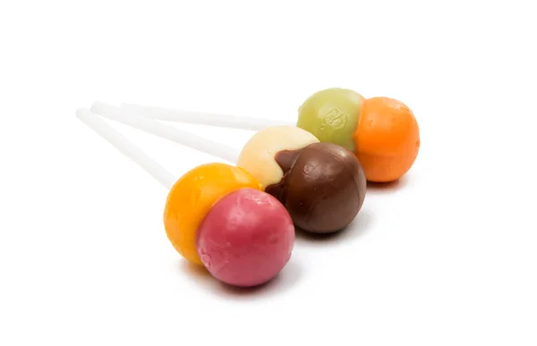 Lollipop karamell bollen — Stockfoto