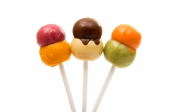 Lollipop caramel ball — Stock Photo, Image