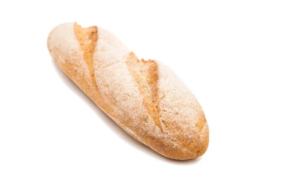 En baguette isolerade — Stockfoto