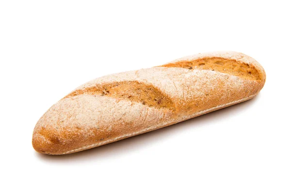 Una baguette isolata — Foto Stock