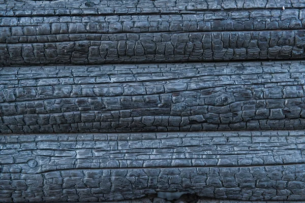 Background of charred wood — Stock Photo, Image