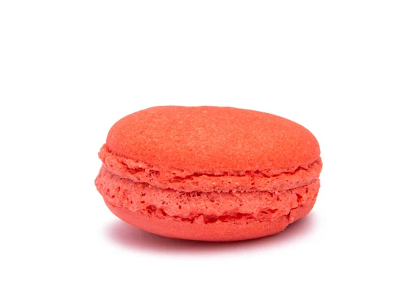 Macaroon Isolado Sobre Fundo Branco — Fotografia de Stock