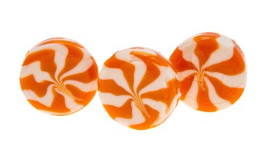 Beyaz arkaplanda şeker