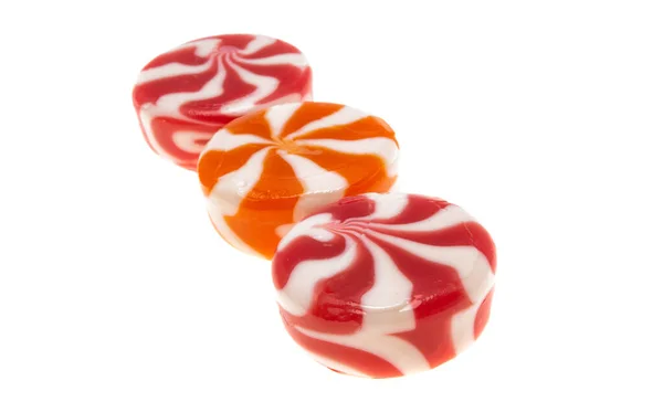 Candy White Background — Stock Photo, Image