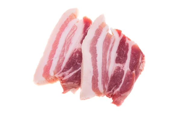 배경에서 돼지고기 베이컨 — 스톡 사진