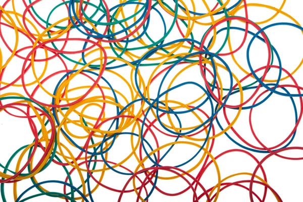 beyaz arkaplanda izole edilmiş kırtasiye sakızı