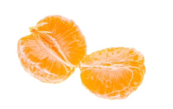 Tangerines Isolated White Background — Stock Photo, Image