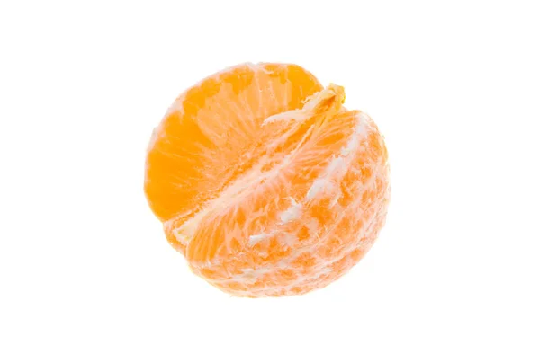 Mandarinen Isoliert Auf Weißem Hintergrund — Stockfoto