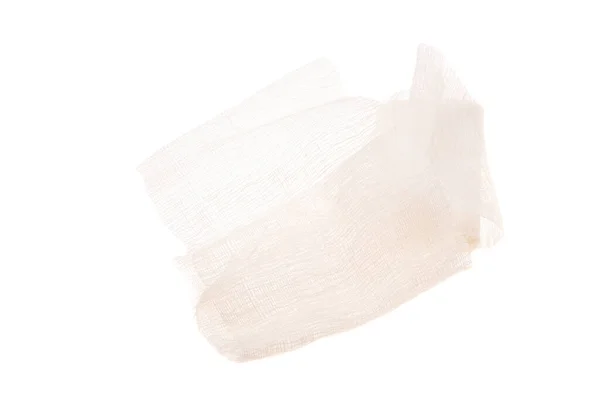 Bandagem Isolada Fundo Branco — Fotografia de Stock
