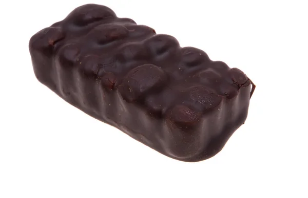 Chocolate Leite Isolado Fundo Branco — Fotografia de Stock