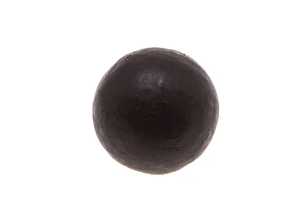 Schokoladentrüffel Isoliert Auf Weißem Hintergrund — Stockfoto