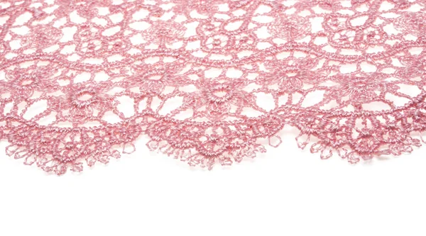Beautiful Lace Isolated White Background Stock Image