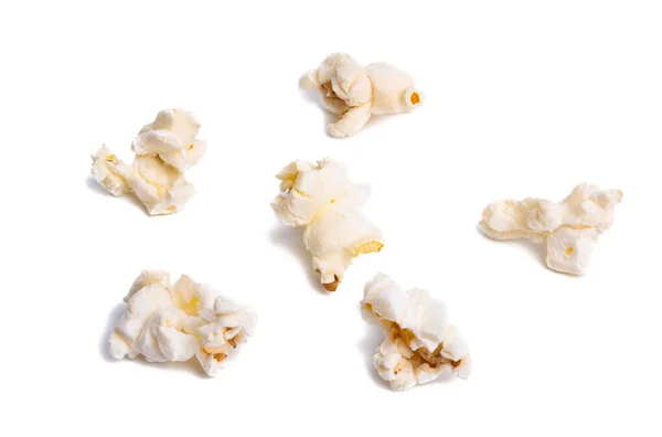 Popcorn Isolated White Background — Stock Photo, Image