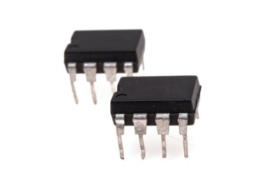 radyo mikro devresi beyaz arkaplanda izole edildi 